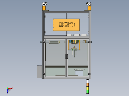 SX5F内开拉手组装设备sw18俯视缩略图