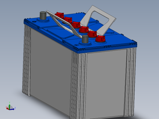 电池仓、电池(40)