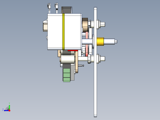 A3004123-标签打印机标签贴印组件右视缩略图