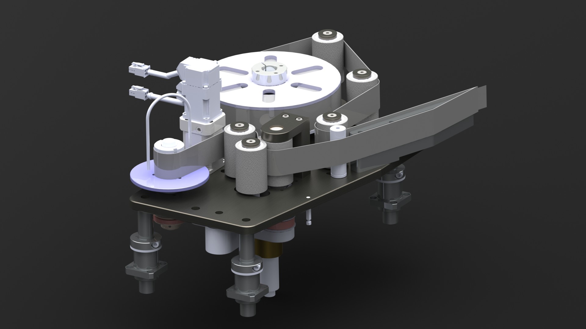 A3004123-标签打印机标签贴印组件