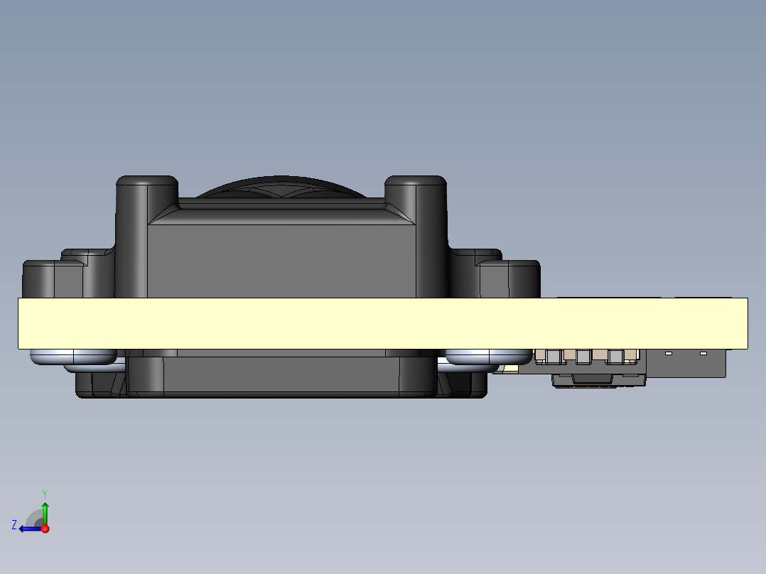 Sensirion SCD30 CO2 传感器..zip右视图