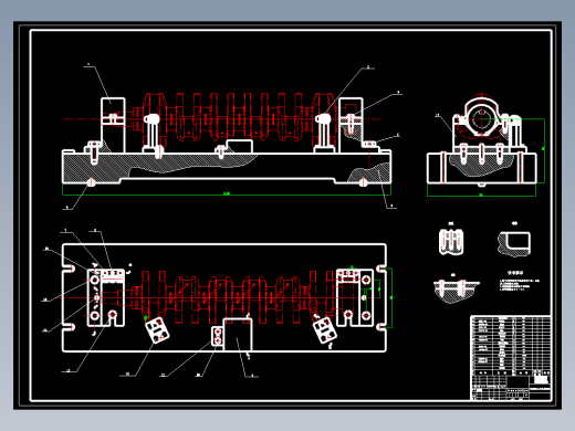 6170曲轴加工工艺及其夹具设计