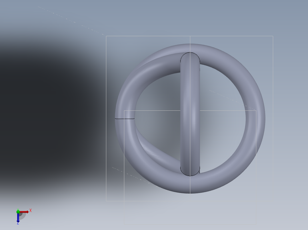 A3004596-扭转弹簧俯视图