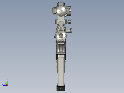 手枪左轮冲锋枪老式狙击步枪设计3D图纸galil-ace-gen-ii-5-56-rifle-step-file-1 2 STP右视缩略图