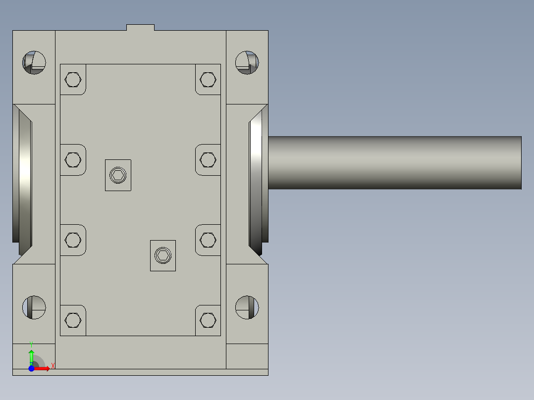 STP_K37_71_三相异步电动机_0(默认)_输出轴指向A_K37-157前视图