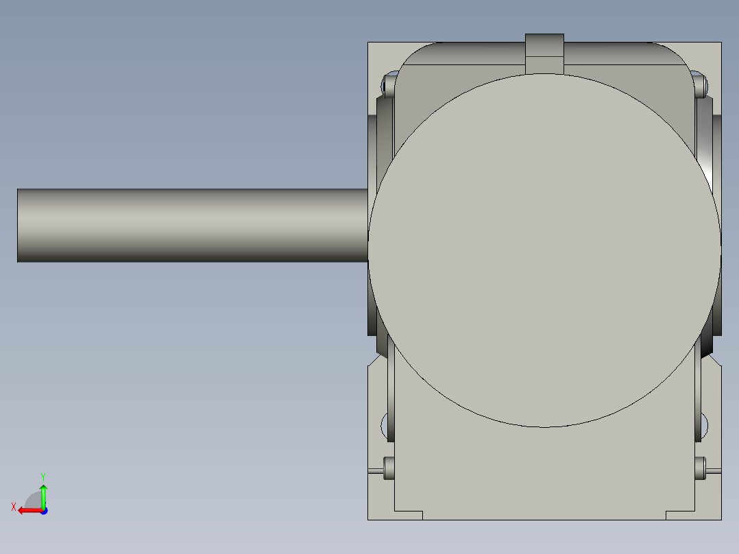 STP_K37_71_三相异步电动机_0(默认)_输出轴指向A_K37-157后视图