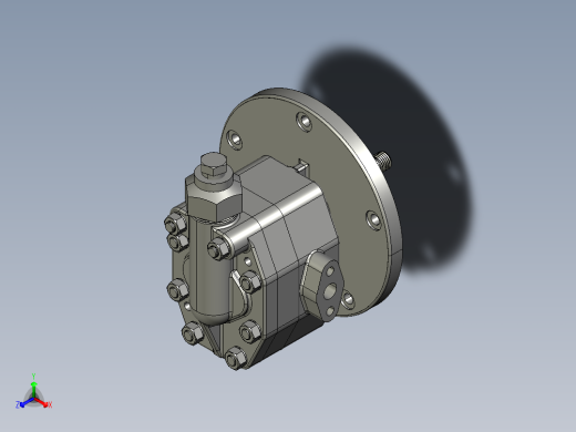 直齿内啮合齿轮泵