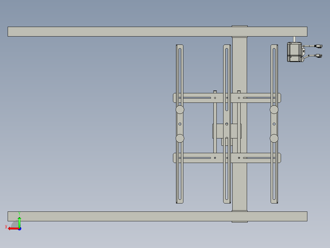PCB-散热片-托盘吸嘴组后视图