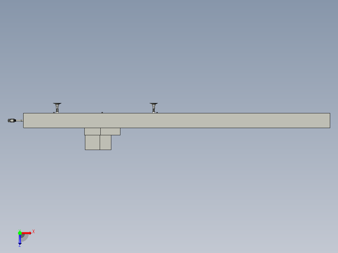 PCB-散热片-托盘吸嘴组俯视图
