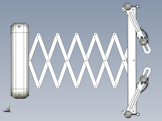 电动晾衣机3D数模右视缩略图