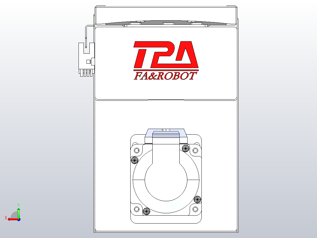 滚珠丝杠直线轴带导轨全封闭TPA-HCR-120D-1610C-L1000-MP-C-P20-N3后视图