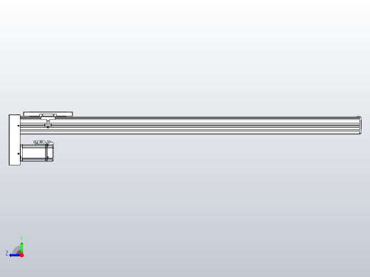 滚珠丝杠直线轴带导轨全封闭TPA-HCR-120D-1610C-L1000-MP-C-P20-N3右视缩略图