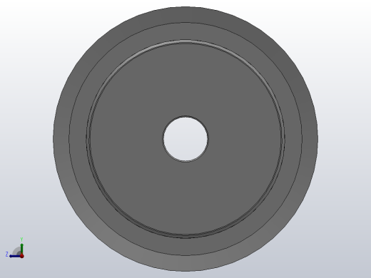 大凸缘型小凸缘型半圆弧形齿同步带轮H3M型_SH3MDC-34-6-dc6-A右视缩略图