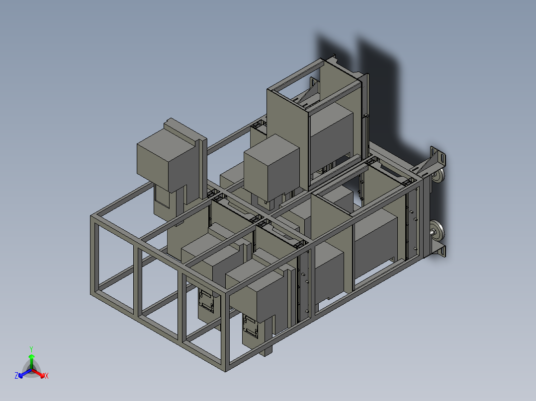 03-00-03测试货架C主视图