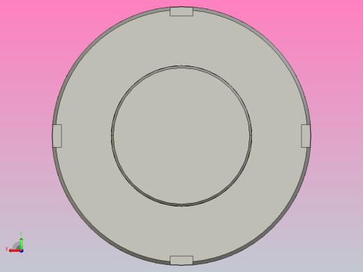 FFZL6310-4滚珠丝杆3D模型后视缩略图