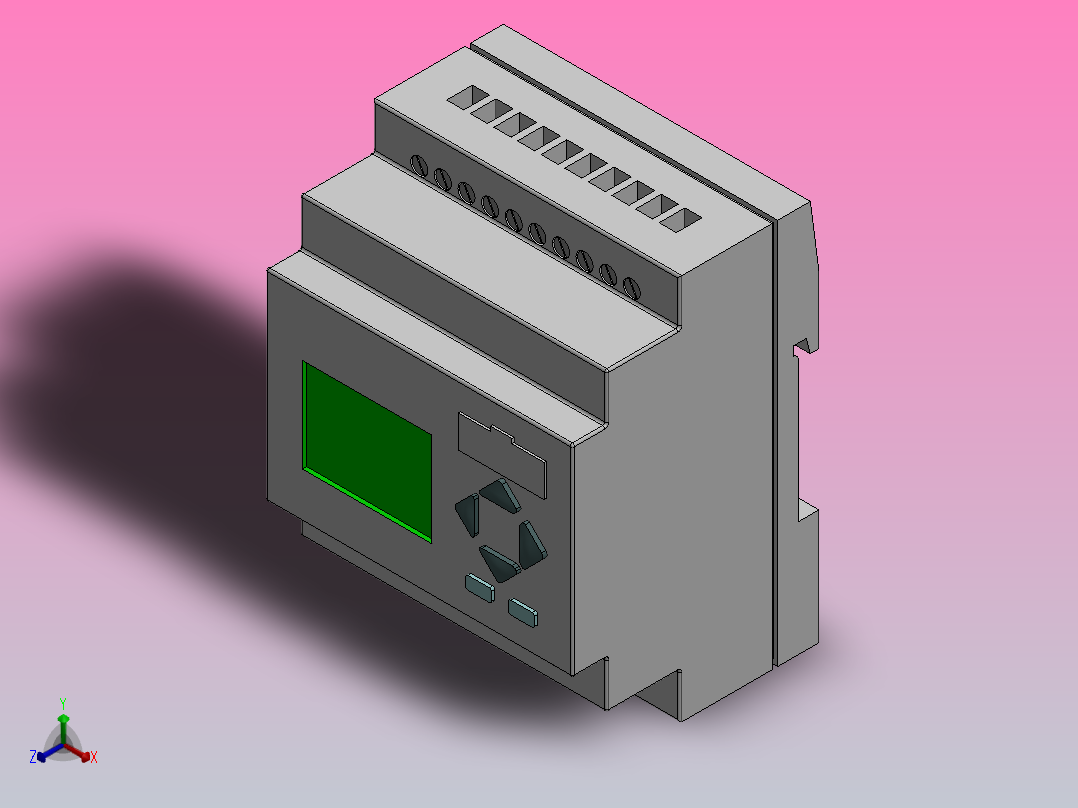 稳压器正等轴测图