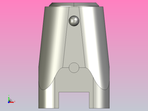 DQX-13金属蝶阀手柄[DQX-13-DN65]前视缩略图