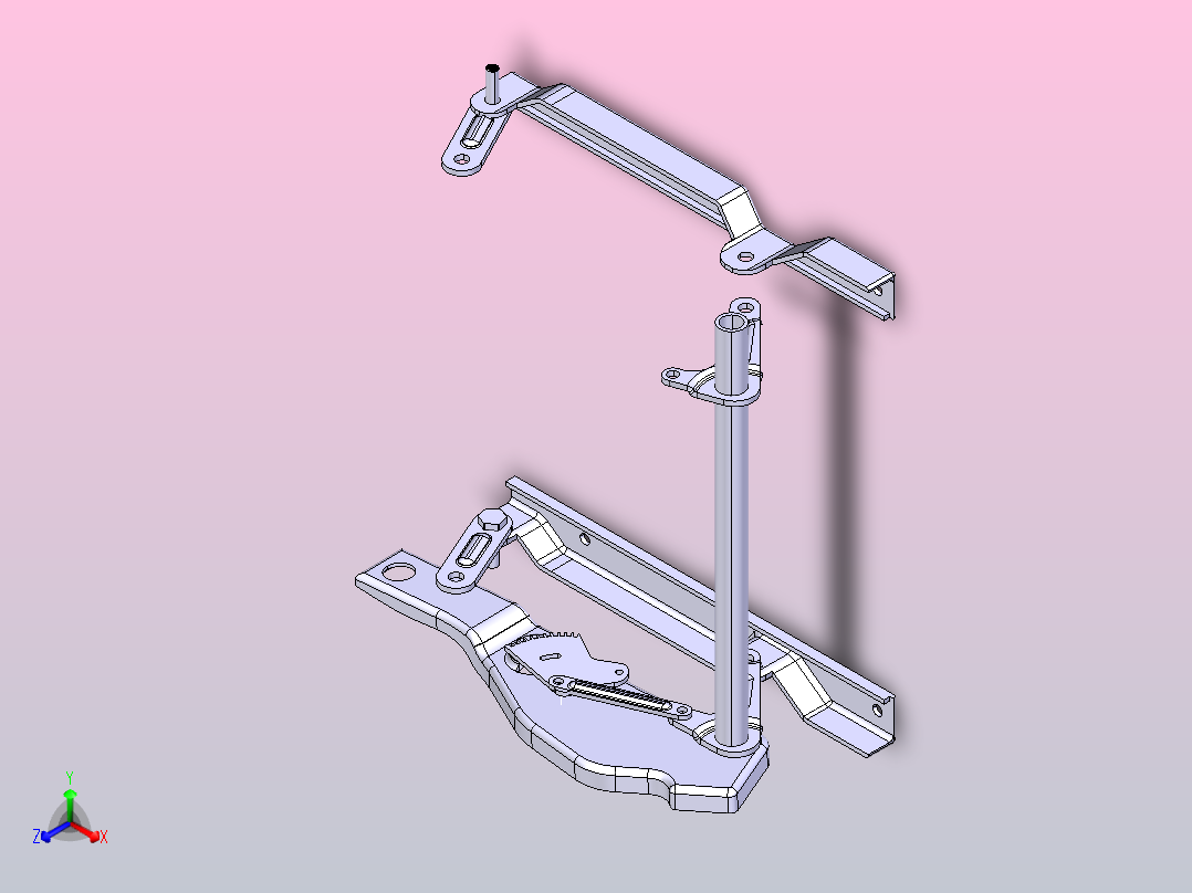 汽车座椅主视图