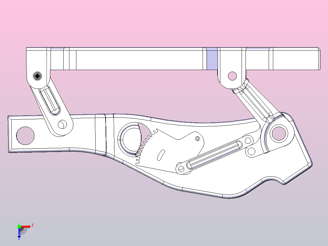 汽车座椅俯视图