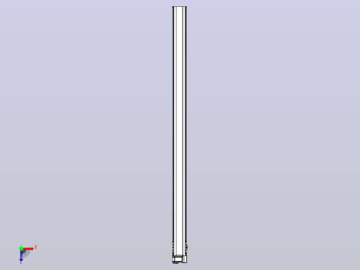 皮带直线轴半封闭可选导轨TPA-HNB-175D-140-L2800-RU-Y-P75-N3俯视缩略图