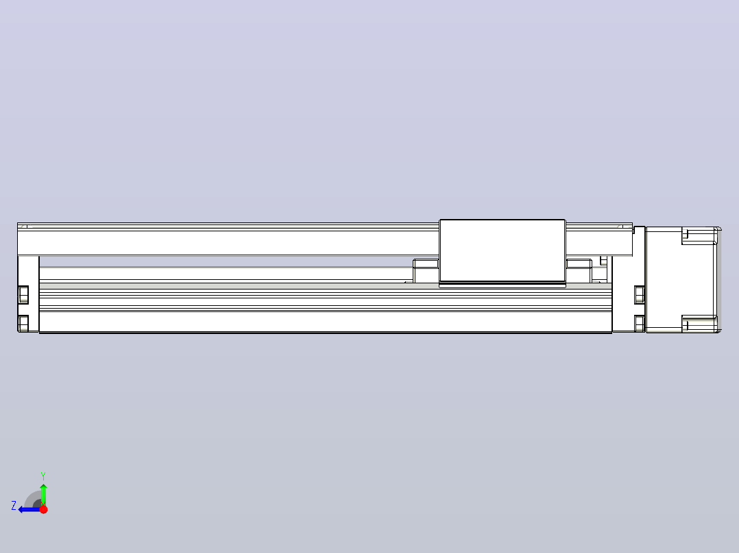 钢基模组TPA-KNR-8610C-340A1-ML-H0S0右视图