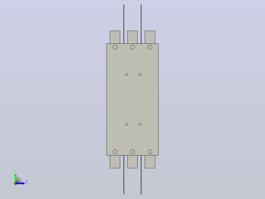 正泰空气断路器NM6S-250S-40-3P左视缩略图