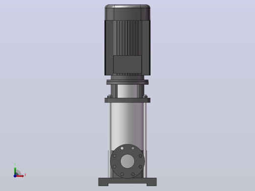 南方泵CDM42-20-7.5KW-（DN80）前视缩略图
