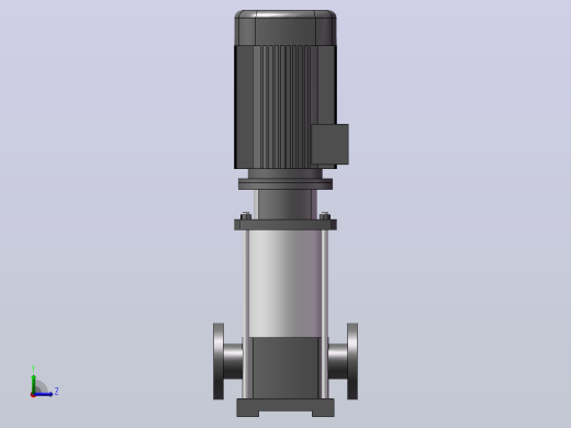 南方泵CDM42-20-7.5KW-（DN80）左视缩略图
