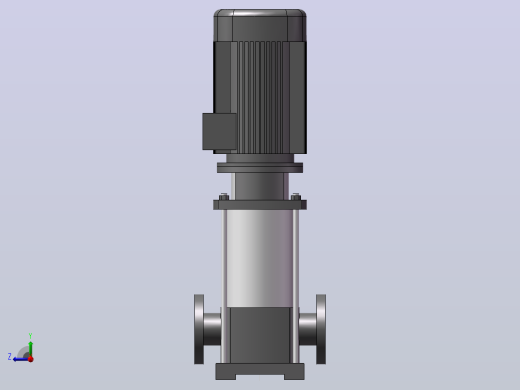 南方泵CDM42-20-7.5KW-（DN80）右视缩略图
