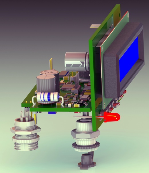STM32布局上的类星体金属探测器缩略图