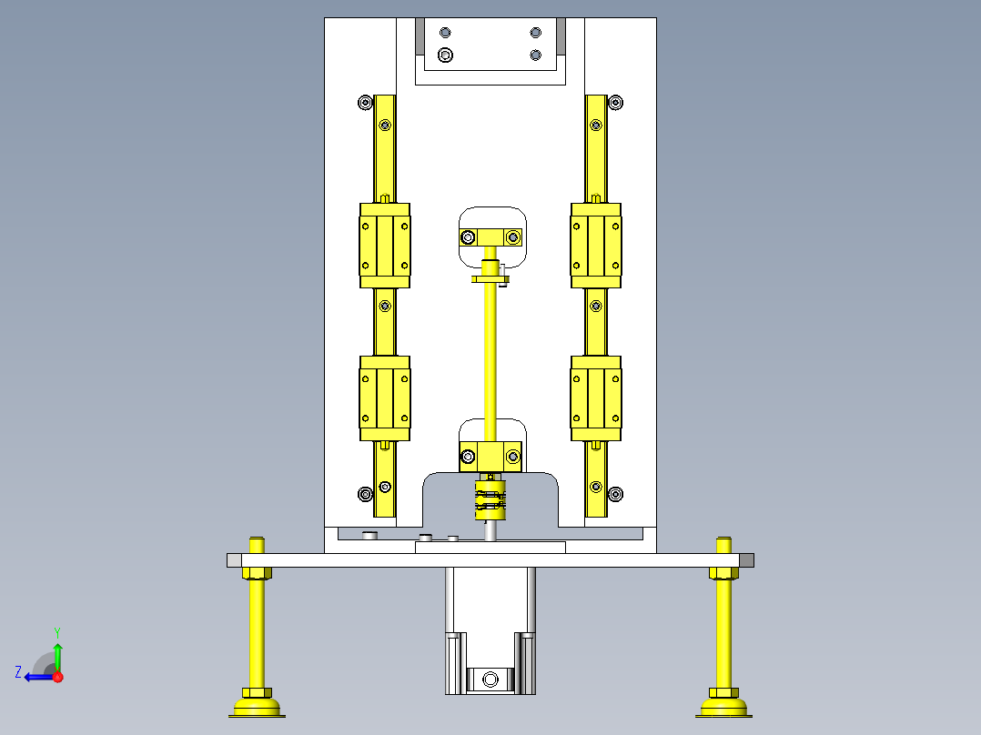 荷重和变位测定右视图