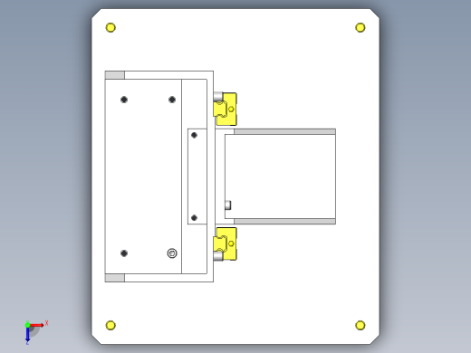 荷重和变位测定俯视缩略图