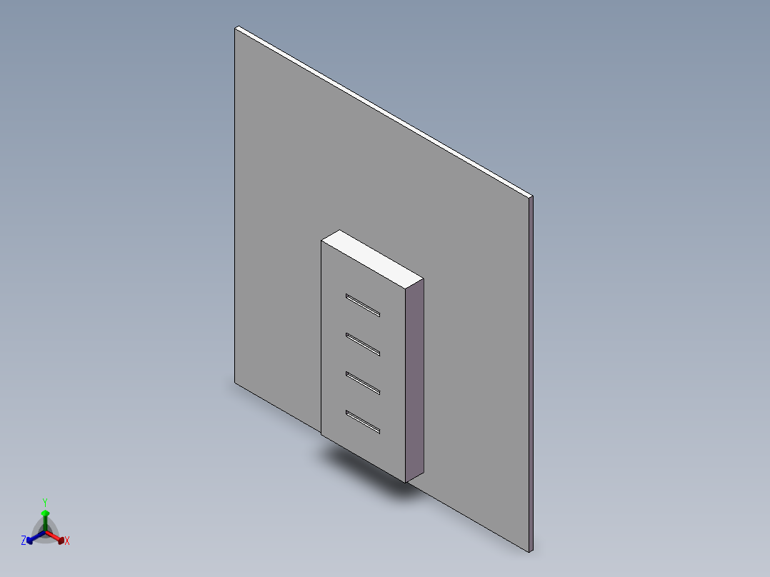 酸洗槽2正等轴测图