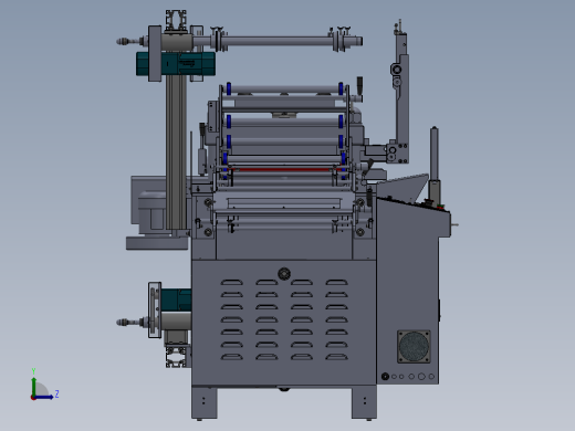 WA450B模切机(单座)左视缩略图