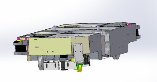 AGV小车AG舵轮搬运车AGV机器人AGV模型3D模型机械设计缩略图