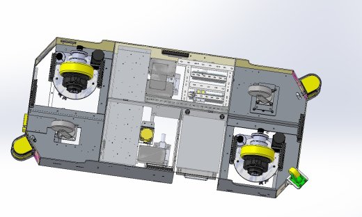 AGV小车AG舵轮搬运车AGV机器人AGV模型3D模型机械设计缩略图