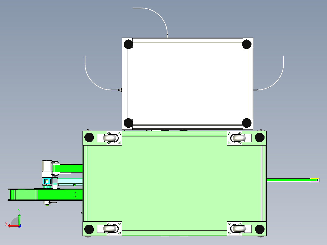 A8_屏蔽罩切割折弯机(已生产机器)SW201后视图