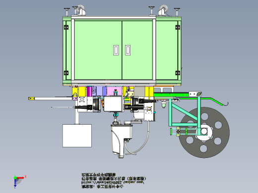 A8_屏蔽罩切割折弯机(已生产机器)SW201俯视缩略图