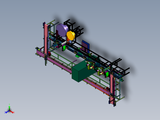 车辆配件自动上料焊接循环线