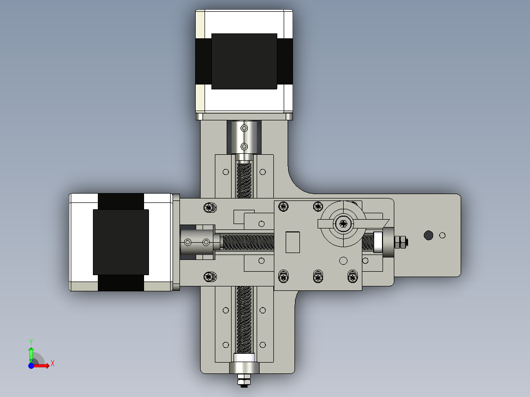 车床模型图前视图