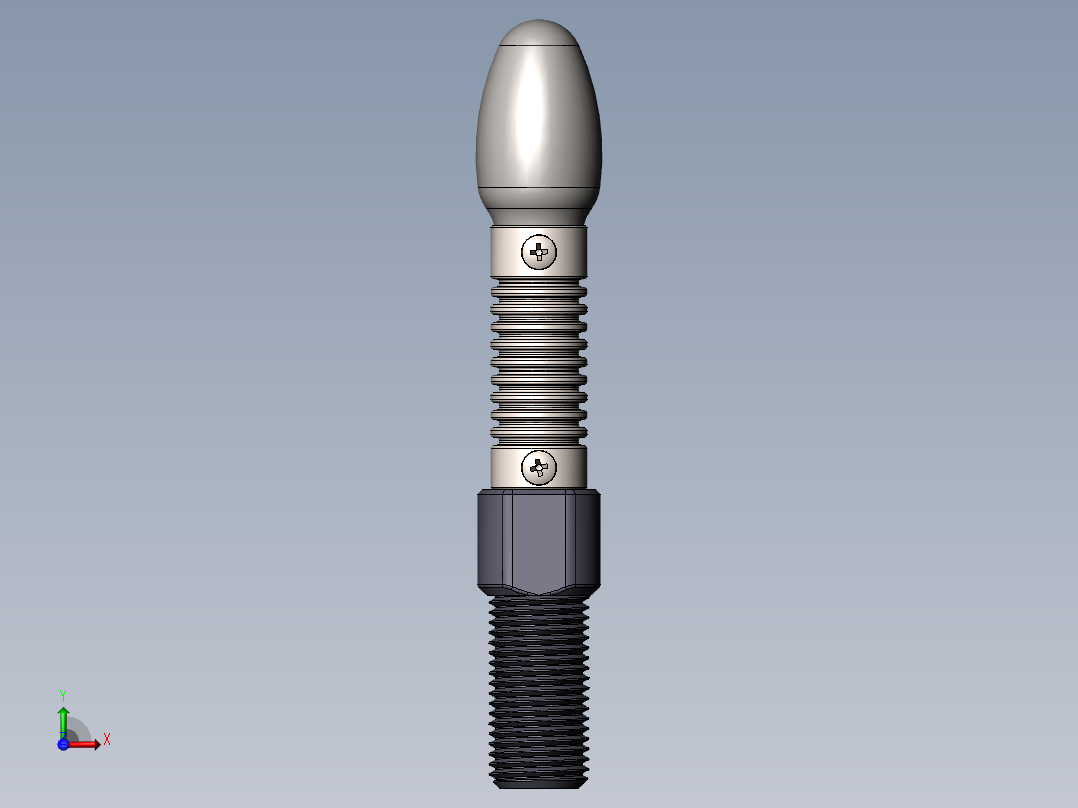 灵活的细手指前视图