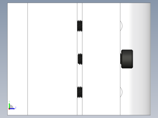 Ø80直径的管夹座固定座左视缩略图