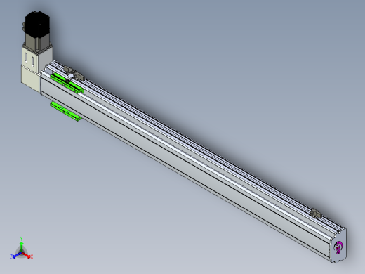 同步带滑台-半封闭B10-L90-S950-R-P40-D3