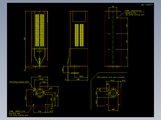 基恩士ml_g9300_cad_kc图纸模型