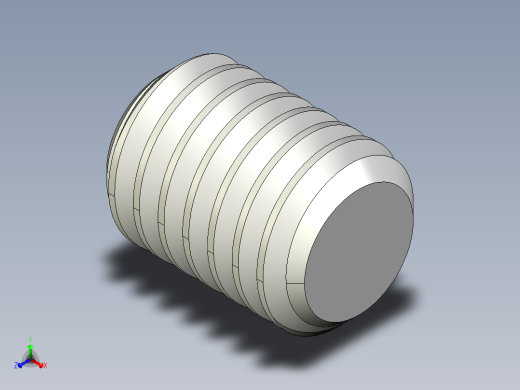 DIN 913-ISO 4026 固定螺钉-M3 L=4.STEP