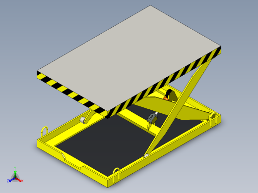 升降台正等轴测缩略图