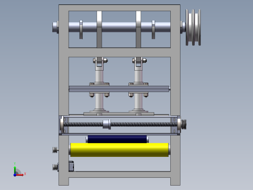 针刺机三维前视缩略图