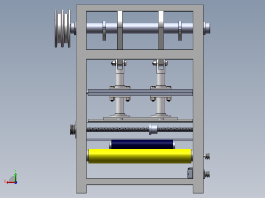 针刺机三维后视缩略图