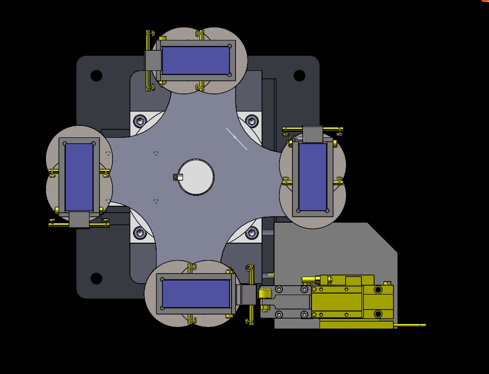 四工位回转工作台sw1186047