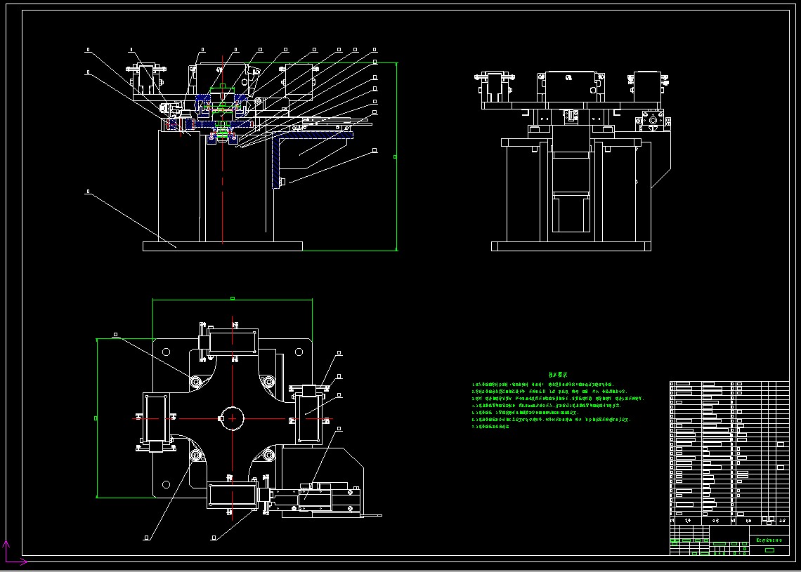 四工位回转工作台sw1186047